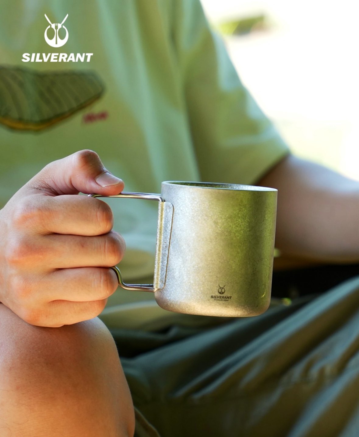 【シルバーアント/silverant】チタンアウトドアセット Amazon.co.jp: SILVERANT(シルバーアント) 純チタン製