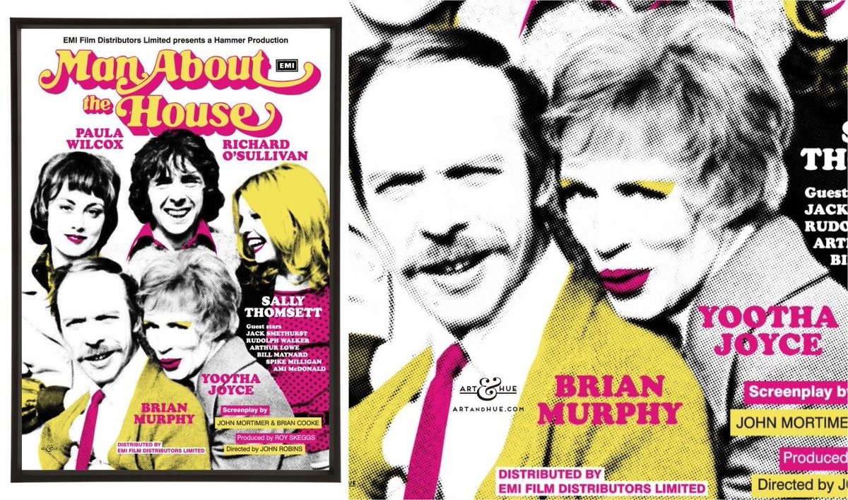 Hi Darlings, Great anniversary, 49 years ago today, the first ever episode of "George &amp; Mildred", the spin-off with Yootha Joyce &amp; Brian Murphy from the sitcom "Man About The House", aired on the Border TV channel at 8.20pm. I'm selling the Cast &amp; Credits of episode one, series