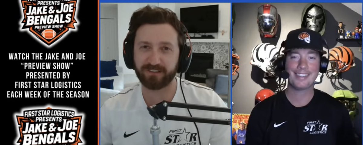 The FIRST Jake and Joe Bengals Preview Show presented by First Star Logistics is up now!

Everything we expect to see, storylines, matchups, expectations and excitement heading into week 1 of 2025.

Link: youtu.be/MJL1FhV8bZ0?si…