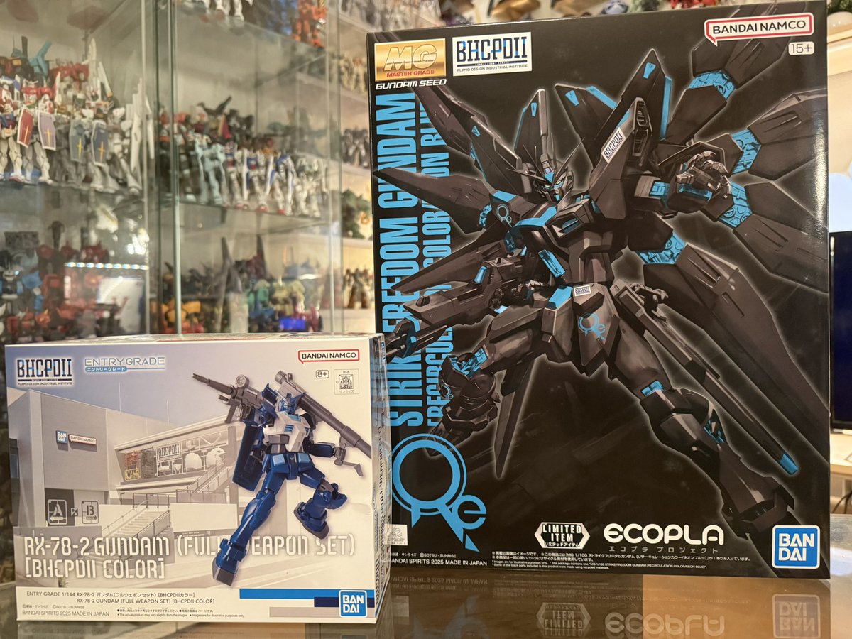 MG ストライクフリーダムガンダム BHCPDII BHCPDII MUSEUM限定商品が届きました！ MG ストライクフリーダム