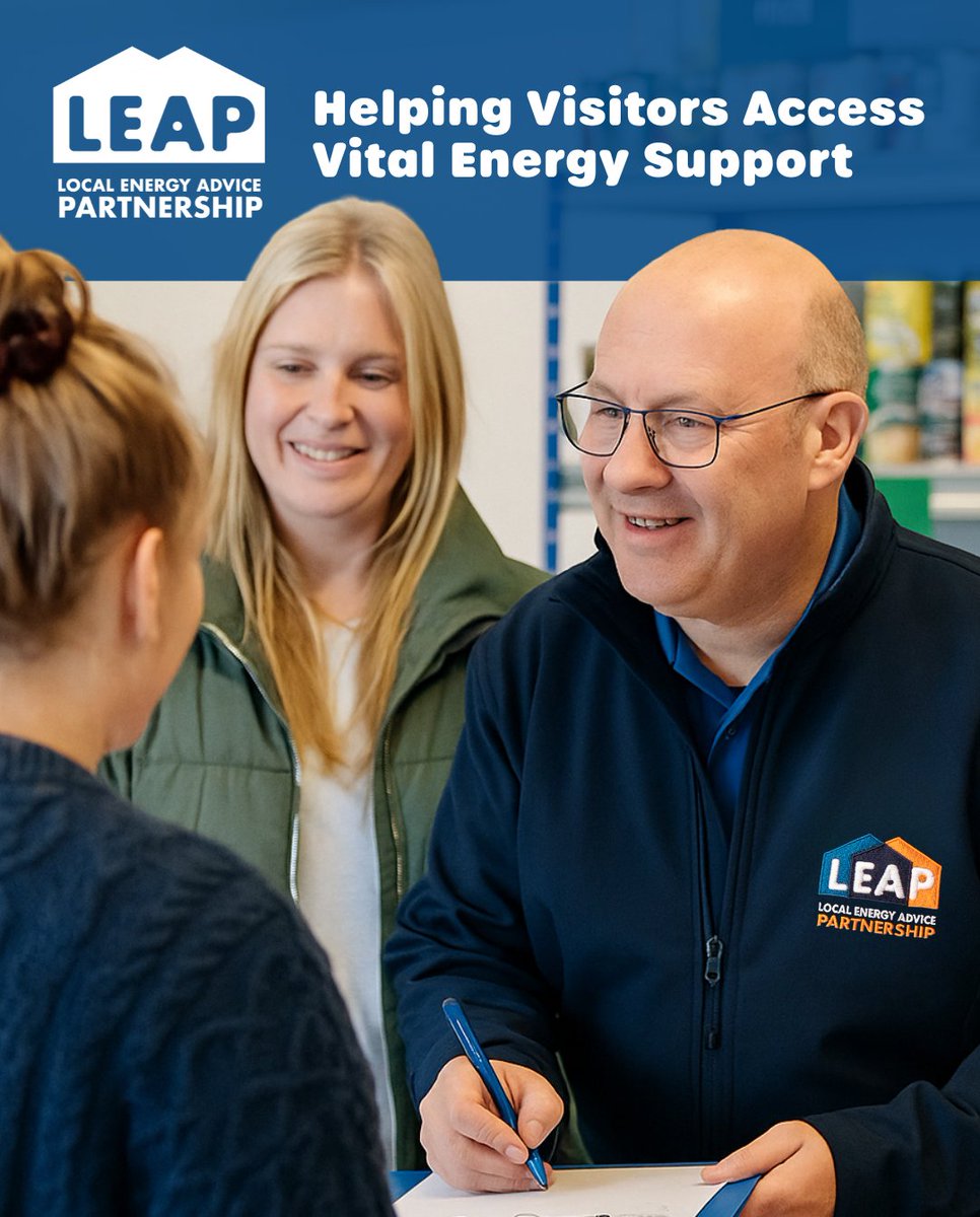 #NationalFoodBankDay

Food bank users often choose between heating food or their home. LEAP offers free support with energy savings, heating repairs, and funded home services.

With your referrals, we can reach those who need it most.
loom.ly/JvXKBNQ