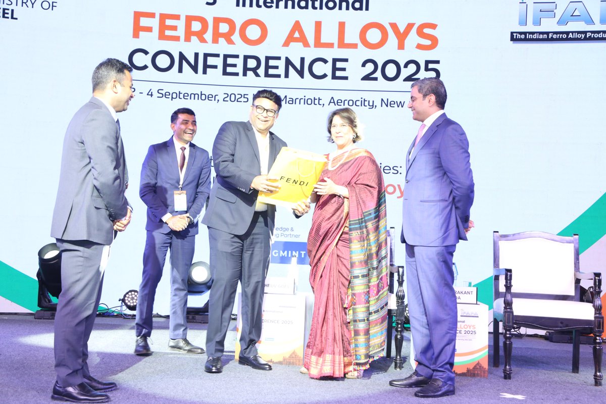 BigMint (formerly SteelMint/CoalMint) (@bigmint_co) on Twitter photo "Capital builds businesses, purpose builds organizations, and values build institutions."
<a href="/IMFALtd/">Indian Metals & Ferro Alloys Ltd</a> (Indian Metals and Ferro Alloys Ltd), India's leading, fully integrated producer of ferrochrome, is a shining example of an institution in the making.
BigMint CEO Mr. Dhruv Goel "Capital builds businesses, purpose builds organizations, and values build institutions."
<a href="/IMFALtd/">Indian Metals & Ferro Alloys Ltd</a> (Indian Metals and Ferro Alloys Ltd), India's leading, fully integrated producer of ferrochrome, is a shining example of an institution in the making.
BigMint CEO Mr. Dhruv Goel