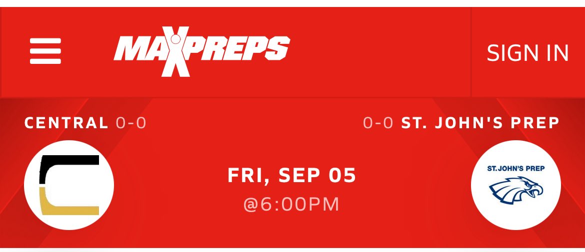 TODAYS THE DAY ‼️
<a href="/SpringfieldCHS/">Central High School</a> 
<a href="/CentralFB413/">Springfield Central Football</a>