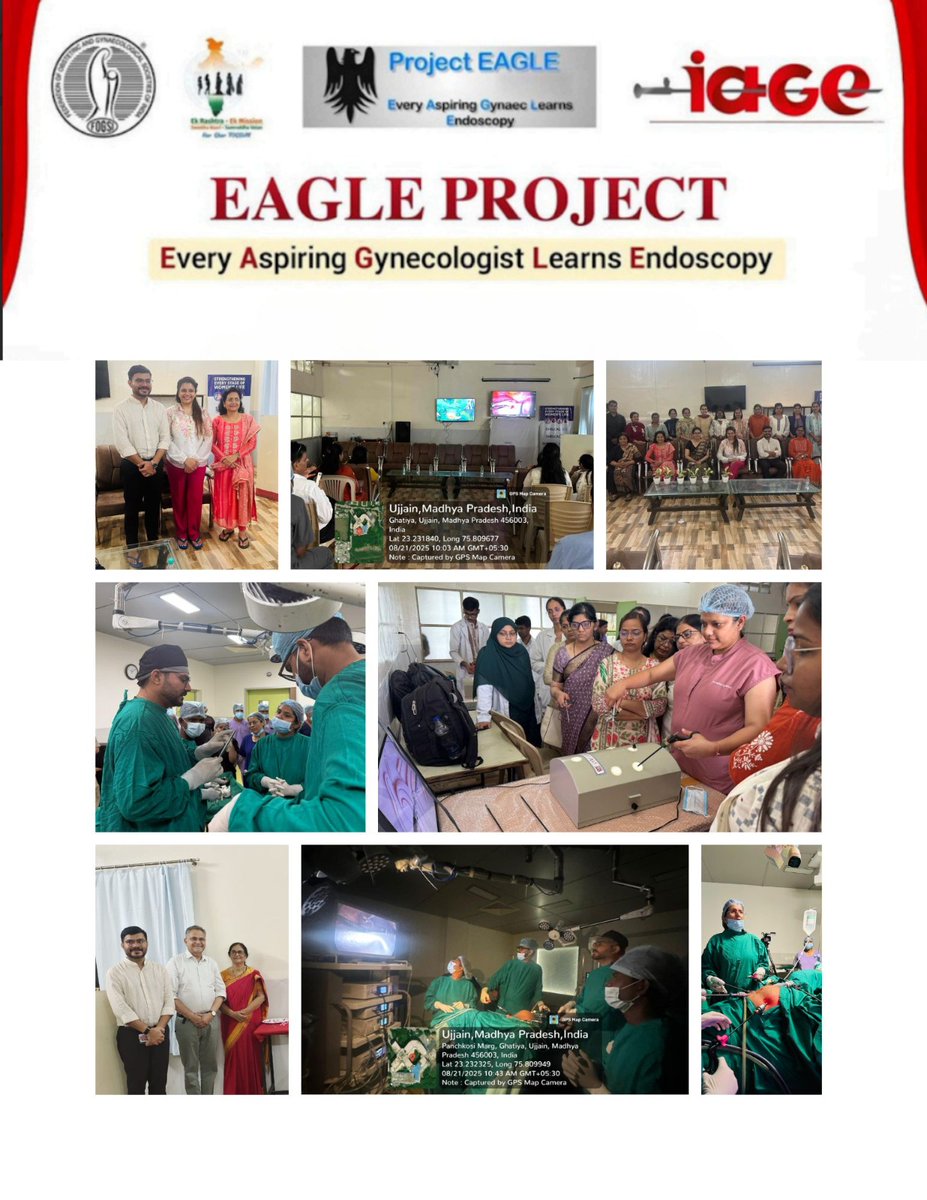 ✨ Empowering Future Surgeons in Ujjain! ✨

On 21st August 2025, the Department of Obstetrics &amp; Gynaecology at R.D. Gardi Medical College, Ujjain proudly hosted the Operative Endoscopic Workshop for Postgraduate Students, under the esteemed aegis of FOGSI–IAGE EAGLE 110