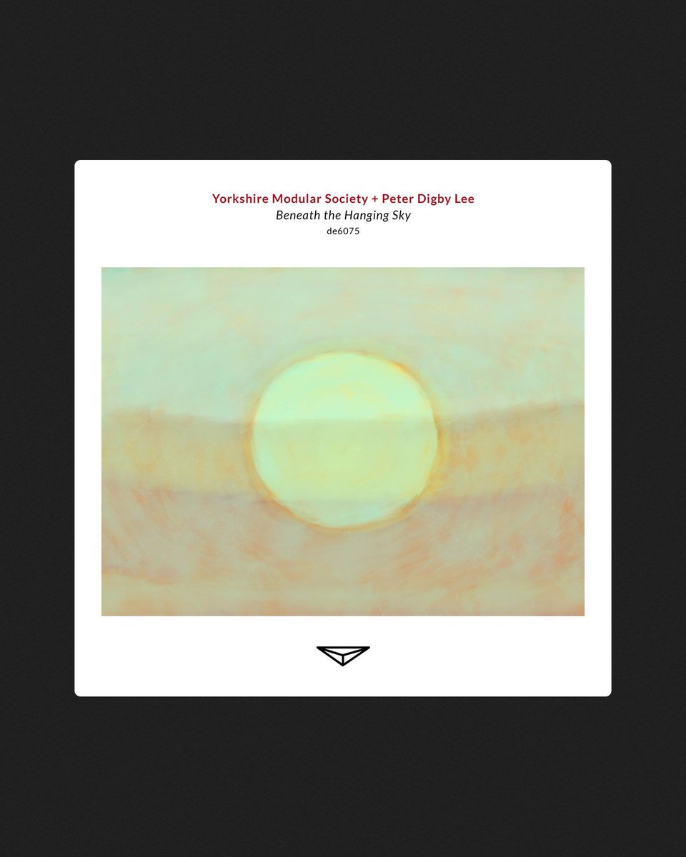 Album of the day
✢
Beneath the Hanging Sky — Yorkshire Modular Society, Peter Digby Lee (2025)
Label: Dragon's Eye Recordings
✢
Listen + support the artist here ffm.to/2aq1ax6     #ambient #ambientmusic