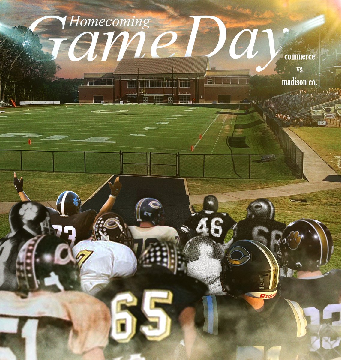Its GAMEDAY.
Tonight marks the 74th Homecoming game in Commerce History!

The Tigers enter the matchup against Madison County boasting a 60-11-2 record on homecoming night.

🆚 Madison County
📍Commerce, GA
🏟️ Ray Lamb Stadium
⏰ 7:30
#WeLiveIt