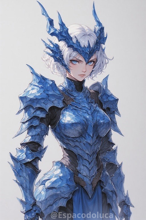 Espacodoluca's tweet photo. Fiz essa NPC Guerreira Dracônica para uma campanha de RPG e amei a o resultado! ✨ E você, qual a sua ideia para para um personagem? 

#FantasyArt #OriginalCharacter #CharacterDesign #DigitalArt #DragonWarrior #BlueArmor #RPG #ConceptArt #AnimeArt #MangaArt https://t.co/8OXIEhWqv4