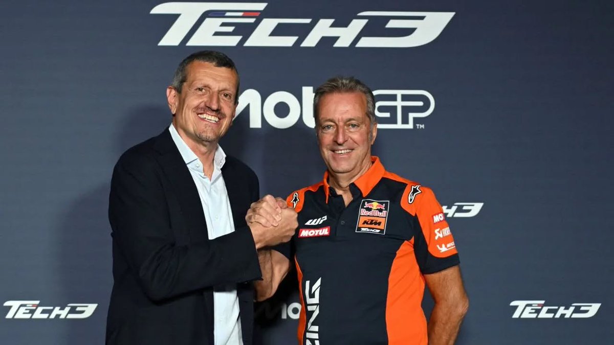 🔥 News MotoGP ! Guenther Steiner, ex-patron de Haas F1, et Richard Coleman prennent les commandes de Tech3 MotoGP et Moto3 à partir de 2026
Hervé Poncharal, figure légendaire de Tech3, reste à la tête de l’équipe jusqu’à fin 2025, avant de devenir consultant pour transmettre