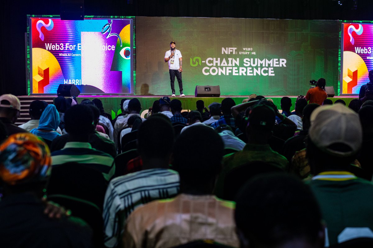 In this job, nothing beats being on the ground and interacting with the Nigerian crypto community. 

I was invited to be a Keynote speaker at the 2025 ‘Unchain Conference’. I showed how <a href="/SuperteamNG/">Superteam Nigeria</a> and <a href="/SuperteamEarn/">Superteam Earn</a> serve as onramps for talents to learn, build, and earn in