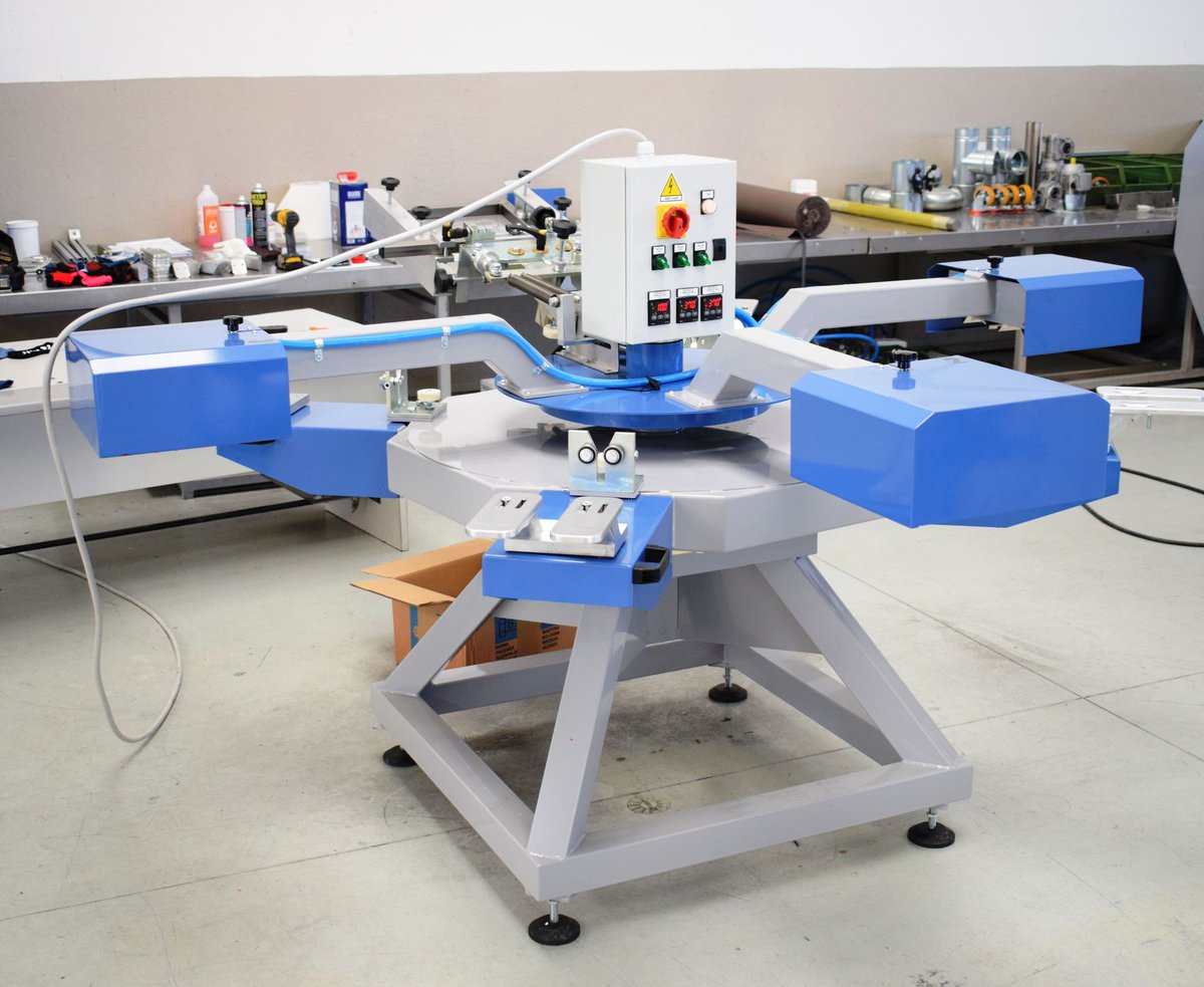 TekInd_Italy's tweet photo. Orion Socks 1/4
Circular manual printing machine for printing socks.
https://t.co/ZBcVIta3Ke

#socksprinting #siliconsocksprinting #stampacalze #calcetinesestampados #chaussettesimprimées #Sockenbedrucken https://t.co/vfOxzC25N5