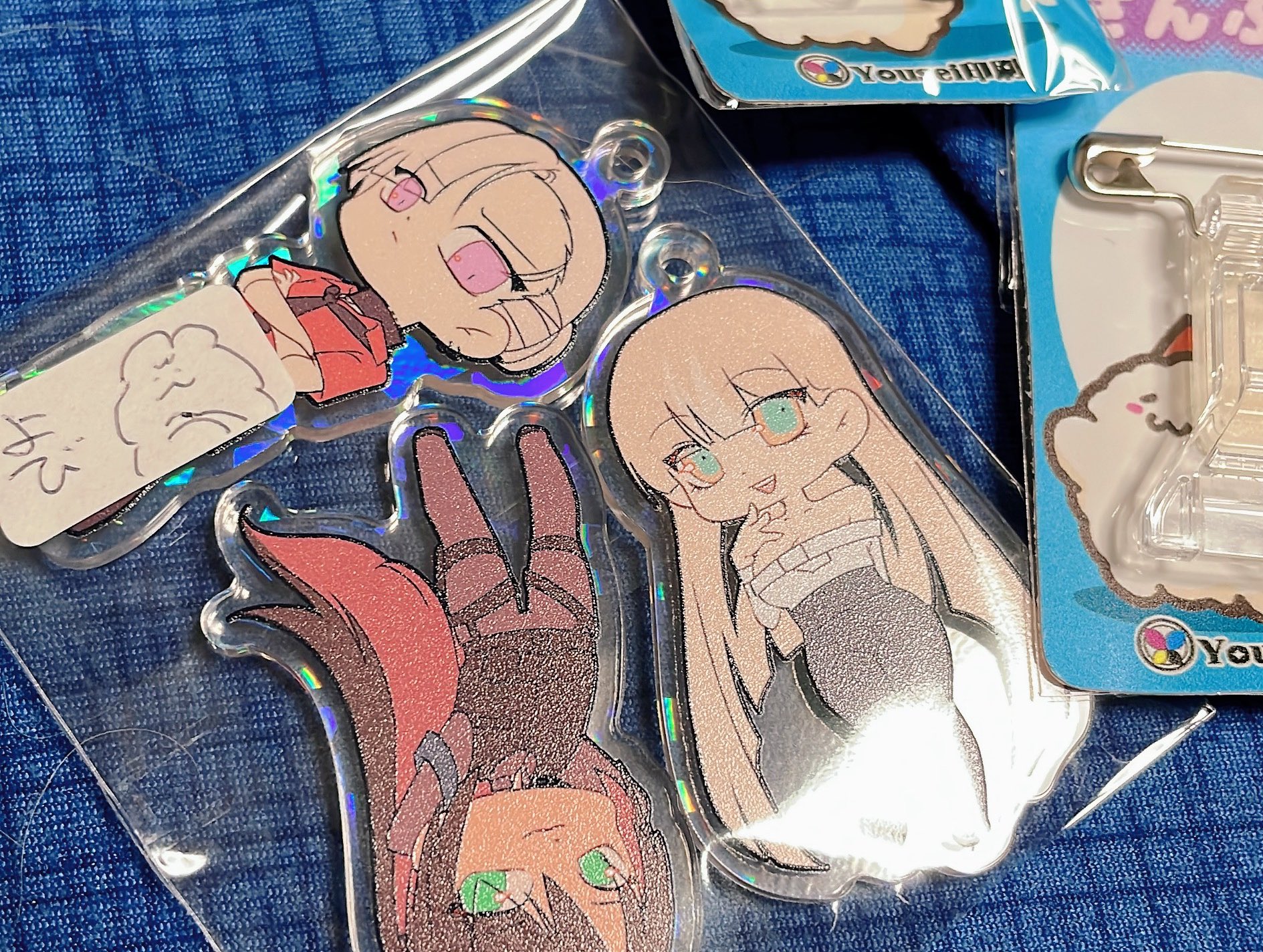 所恵美　アクスタ　バッジ　アクキー　ラゲッジタグ 原神 白朮 七七 アクスタ アクキー 缶バッジ ラバスト - メルカリ