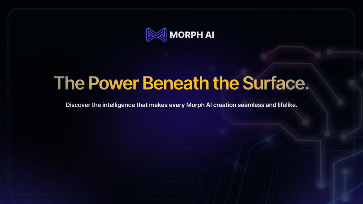 Morph AI tweet media