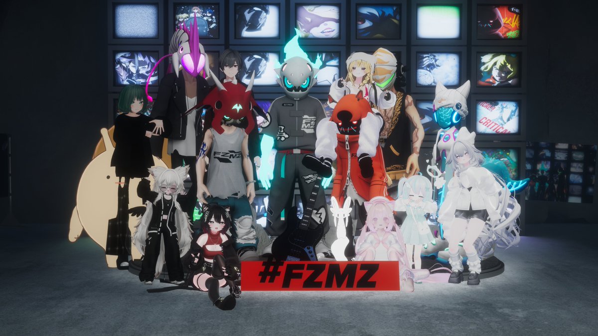 snty_vrc's tweet photo. 何度観ても最高!!!
今回もみんなで観れてよかった!!!
#FZMZ #DEEPDAWN #Netaverse https://t.co/wOf6uMJfp2