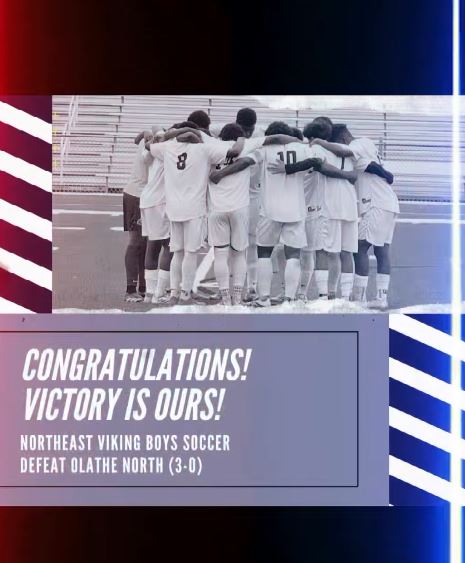 Viking Pride Shines! Northeast Boys Soccer is on Fire! Congratulations, Viking Soccer Team, Coach Hawkins and Coach Willis!!