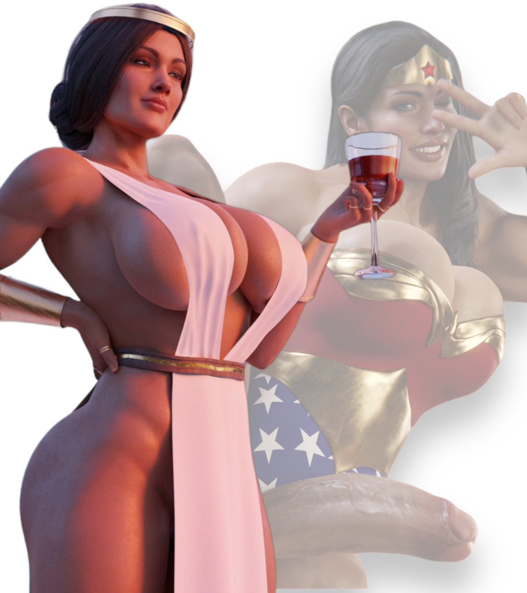 ⚡️Oh jeez, a writing buddy in Discord reminded me of an old prompt/roleplay idea I created. I even made a small image collage to go with it.

I should make more RP ideas/prompts.