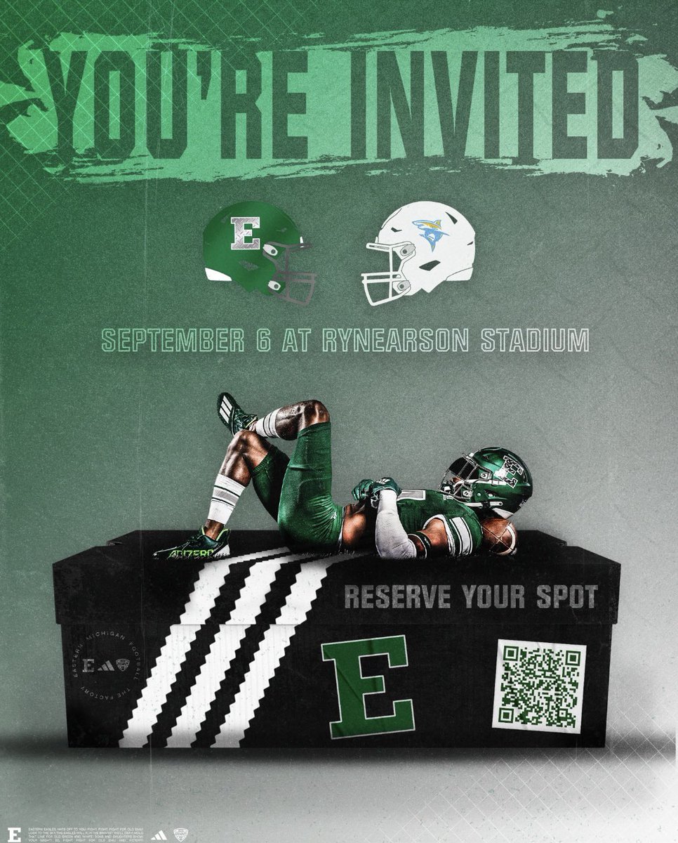 ricardogdo209's tweet photo. THANK YOU🤞🏾 @EMUFBRecruiting for the game day visit invite!! Agtg https://t.co/yrIUZ47SDf