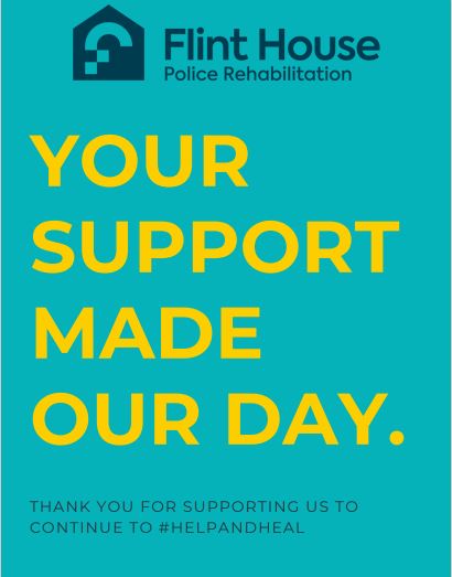 FlintHouseRehab's tweet image. On the International Day of Charity, we would like to say thank you to all those who support Flint House Police Rehabilitation charity through regular donations, fundraising activities and gifts.  Your support makes it possible for us to continue to #helpandheal.

#thankyou