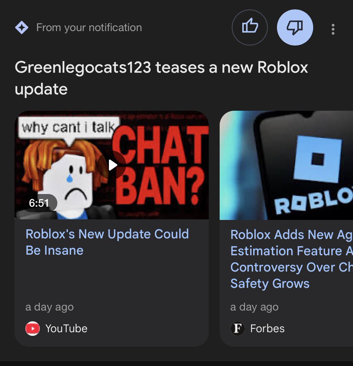 neslavaer's tweet photo. @greenlegocats what do you think about this 
google wanted to give me a notification on this https://t.co/UicOOQQRJi
