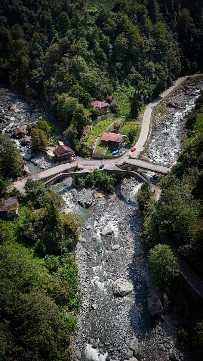 Artvin Arhavi’nin güzelliği: Çifte Köprü’nün büyüleyici manzarası