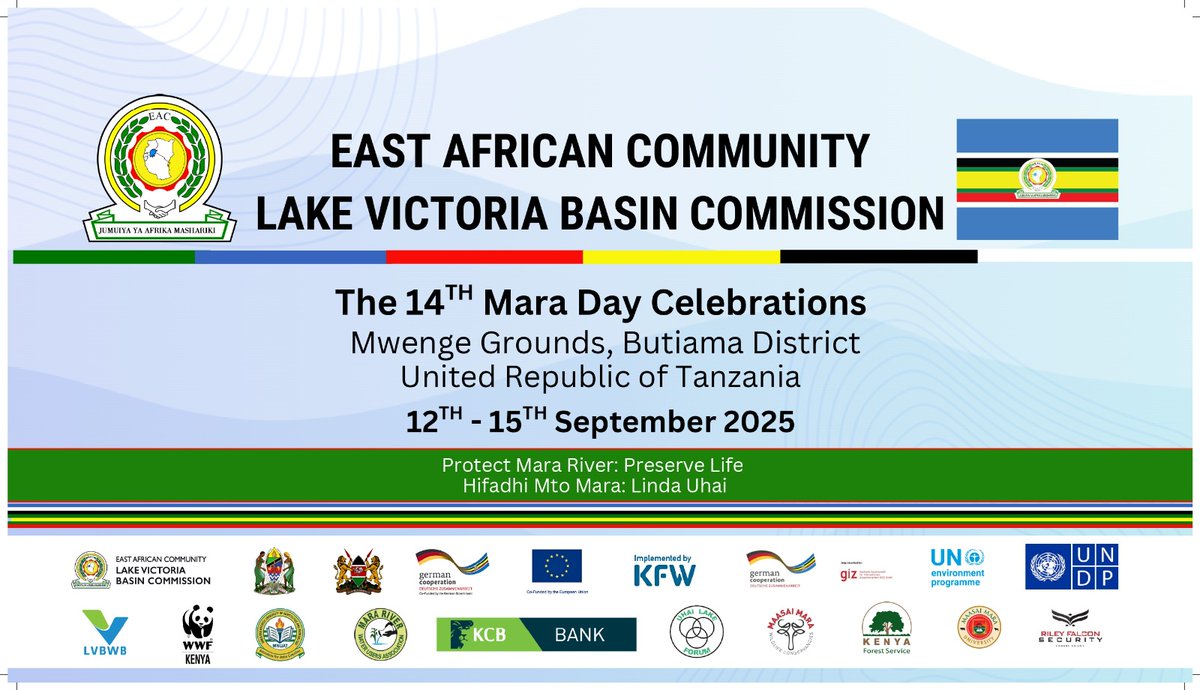 mwrua's tweet photo. Mara Day is just 9 days away!  Join us as we come together to celebrate the milestones in protecting the Mara River Basin. Let’s make this year’s celebration truly #rhemafeast https://t.co/4mUlEX7T9I
