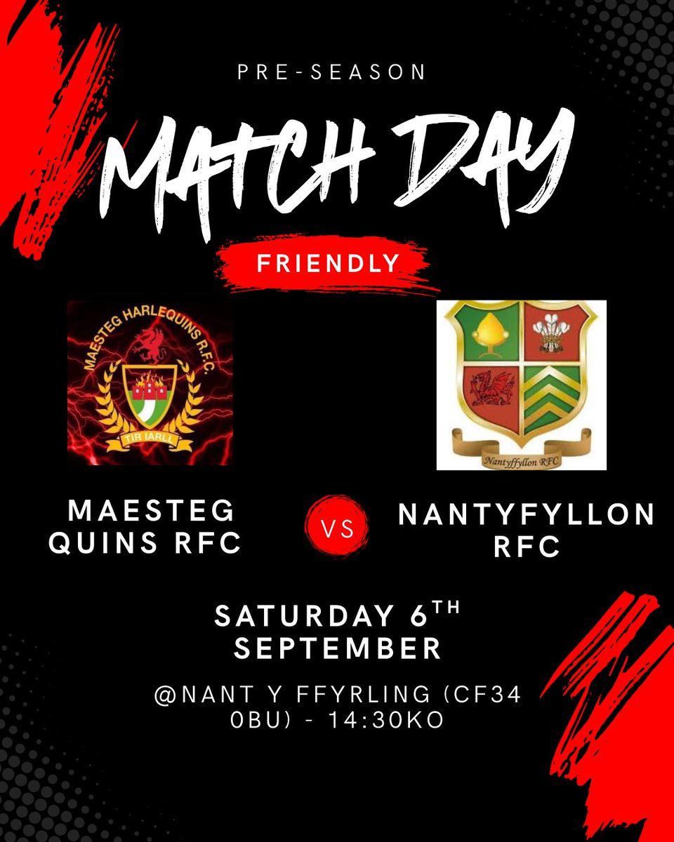 Maesteg Harlequins ⚫️🔴 tweet media
