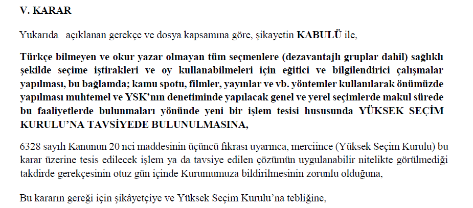 secimizleme's tweet photo. @TRombudsman ve Türkiye İnsan Hakları Kurumu tarafından verilen tavsiye kararlarını uygulamayan Yüksek Seçim Kurulu. Kararlarınız mahkemlerde dava konusu yapılıp, iptal edilirken neden sessiz kalıyorsunuz? https://t.co/9581RFYlGP