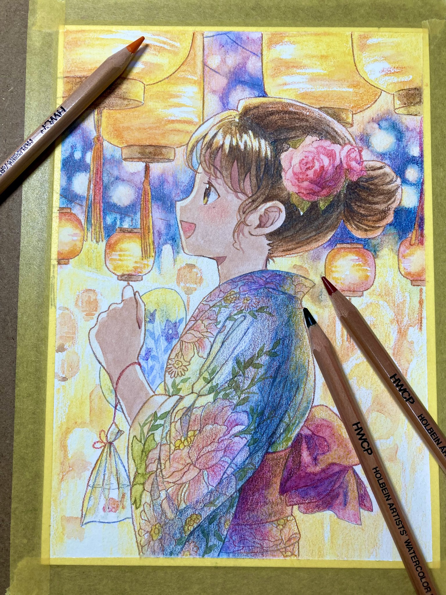 メトレス🎨🐱🪄そうさくマーケット【む03】、水彩の魔術師展3 on