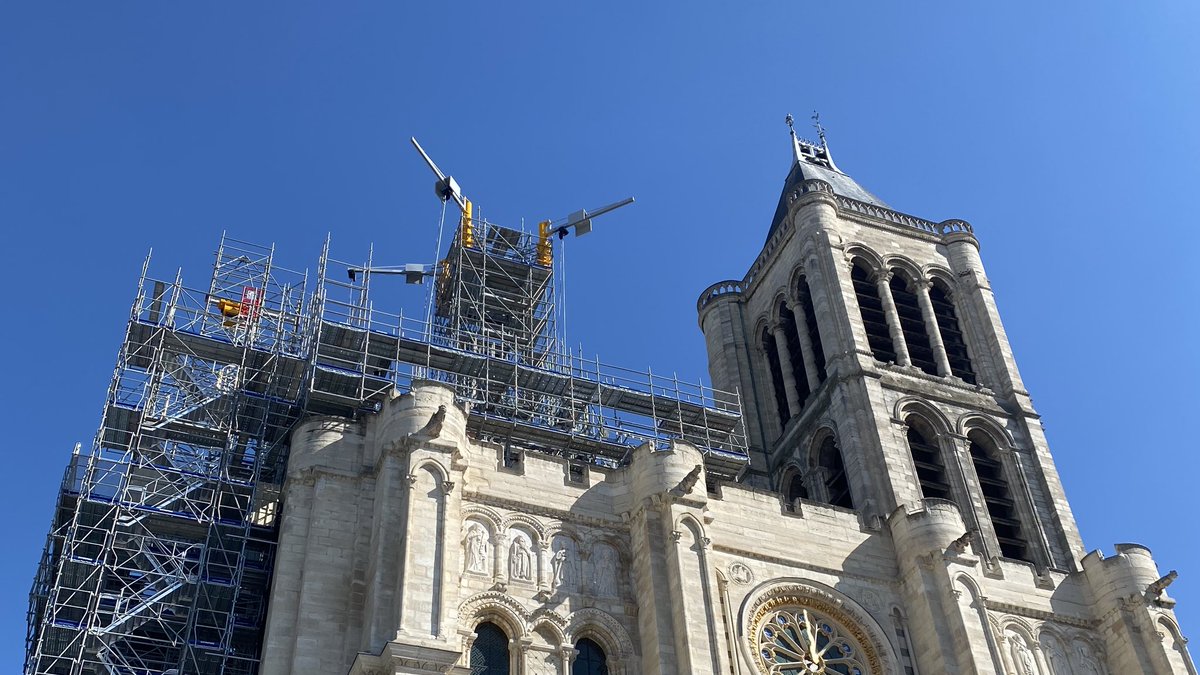 Pour la Fête de Saint-Denis le 13 septembre, visitez le toit de la basilique ! Réservation obligatoire …ique.tourisme-plainecommune-paris.com/visites-guidee…