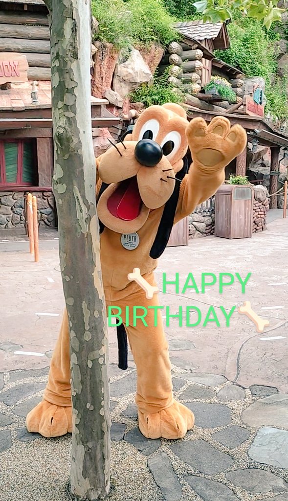 プルートお誕生日おめでとう🎉