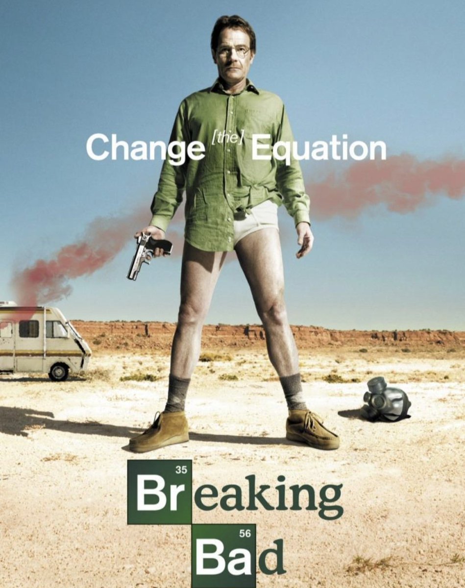 En el año 2008, conocimos a un afable profesor de química llamado Walter White, y a lo largo de 5 temporadas, vimos su paso al lado oscuro. 
Efectivamente... Me estoy refiriendo a la gran serie "Breaking bad", y hoy os quiero traer unas cuantas curiosidades 👇🏻