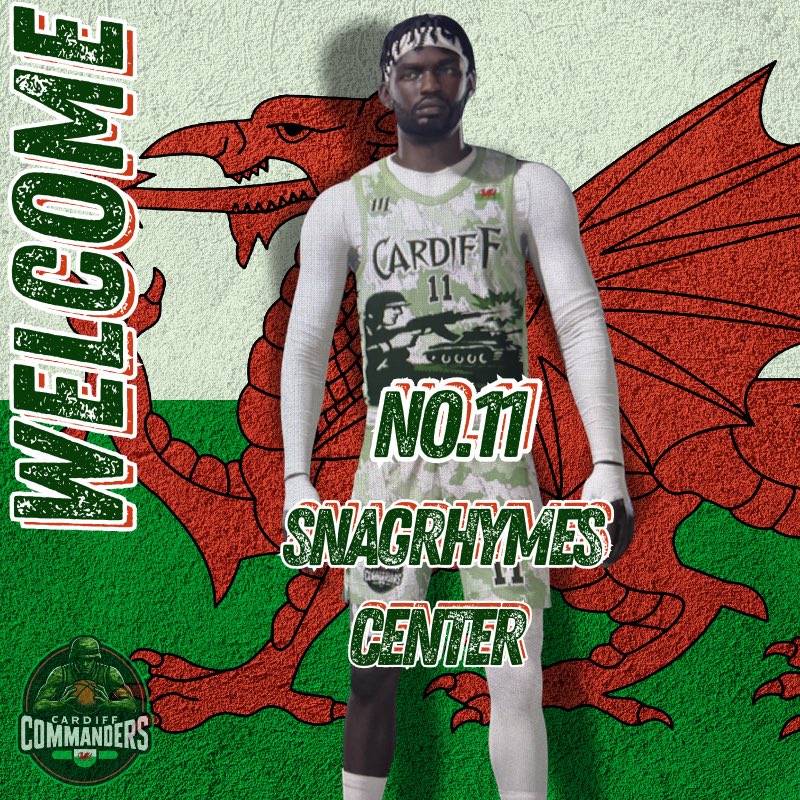 Second on the Roster <a href="/SnagRhymes/">SnagRhymes</a>. He will play C for the Commanders. <a href="/KW5League/">KW5 EU League</a> 

<a href="/mano_18ttv/">עידו מנו</a> with the Graphic.