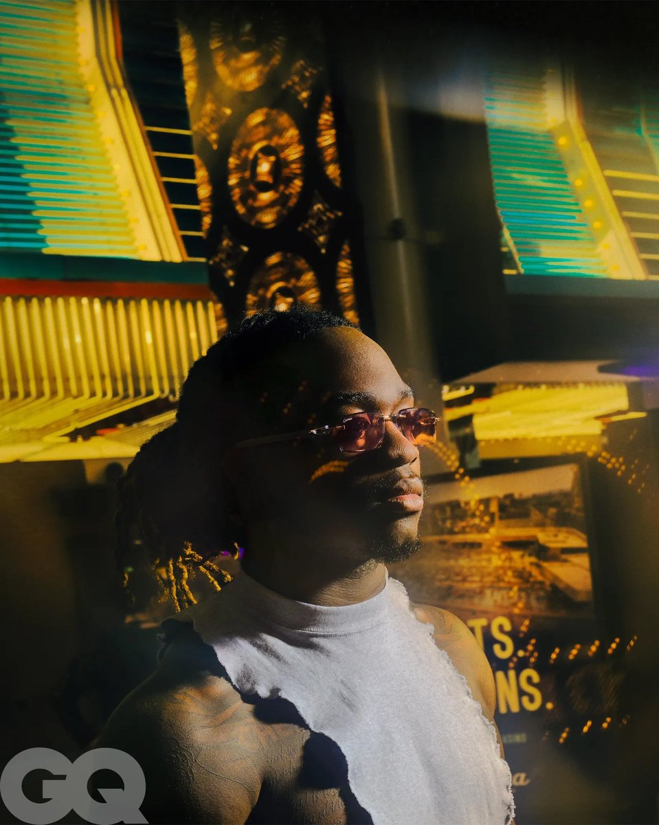 GQMagazine's tweet photo. “Once I got my first offer, I was like, ‘It’s over with.’ It doesn’t matter where I play at, it could be a D-III school in the middle of nowhere. NFL scouts are going to find me and I’m going to make it to the NFL.” - Ashton Jeanty https://t.co/cSER25CKTa https://t.co/9Gfgu9iVfC