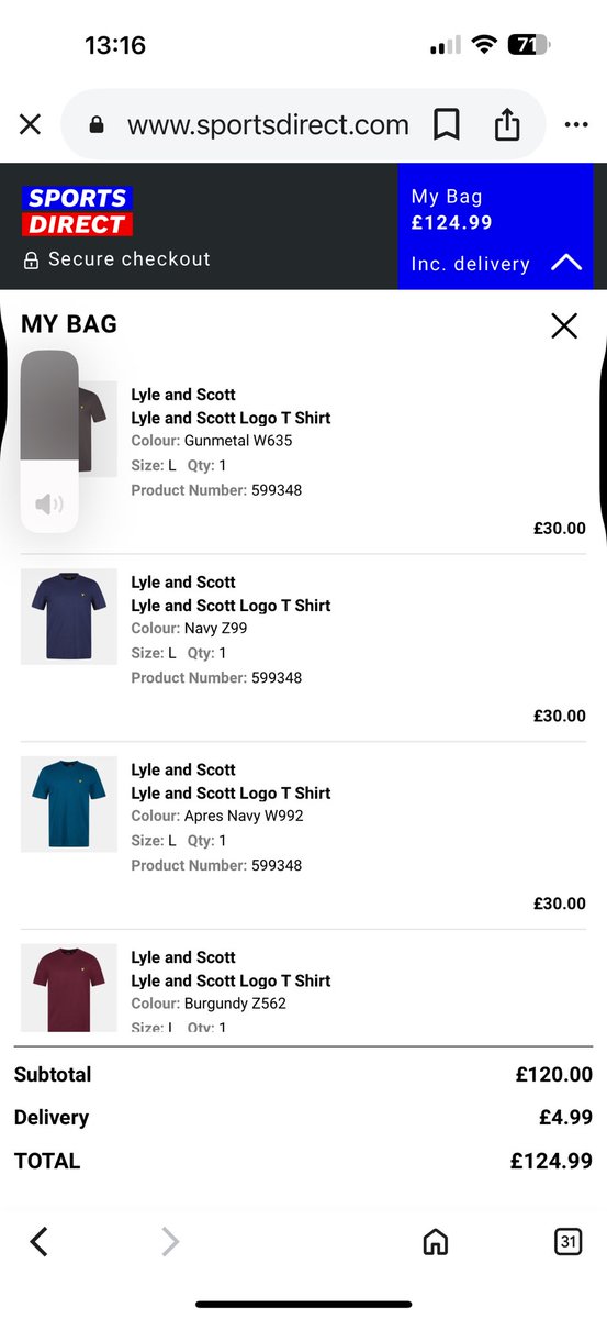 Hi <a href="/SportsDirectUK/">Sports Direct</a> these t shirts are showing as 2 for £45 but the discount doesn’t appear to work?