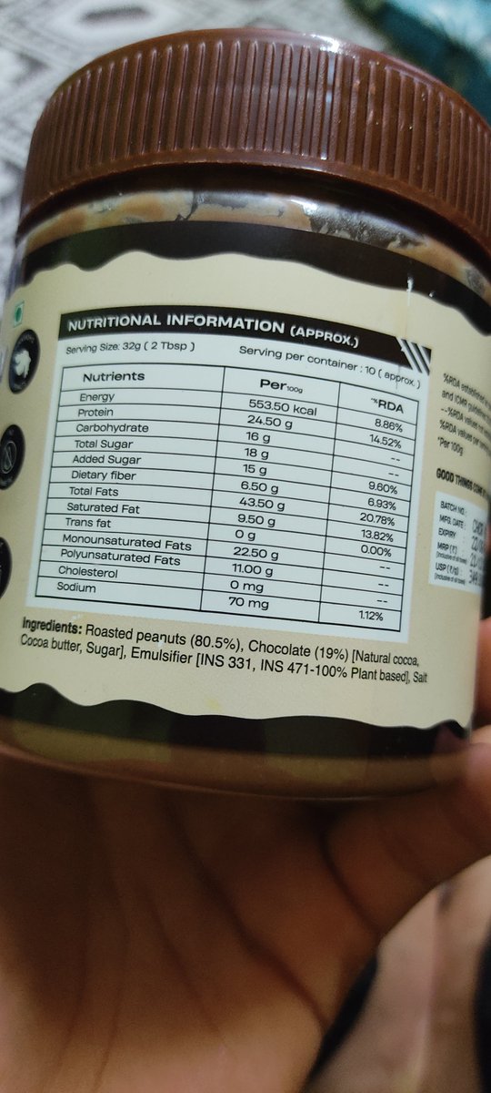 arthkyahai's tweet photo. @flyingbeast320 you always talk about natural this n that, but when it comes to your own brand you are also using emulsifier and sugar. Great marketing tactics.

@foodp https://t.co/CzNMPlOzdR