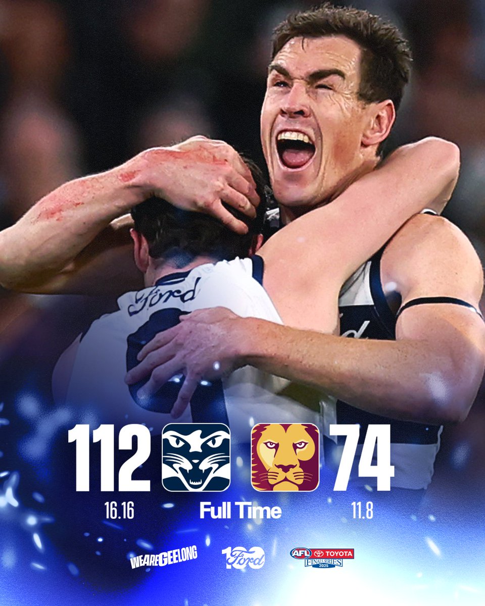WE’RE THROUGH TO A PRELIM! 🤩 Cats Fans, you were absolutely electric tonight!

#WeAreGeelong | <a href="/FordAustralia/">Ford Australia</a>