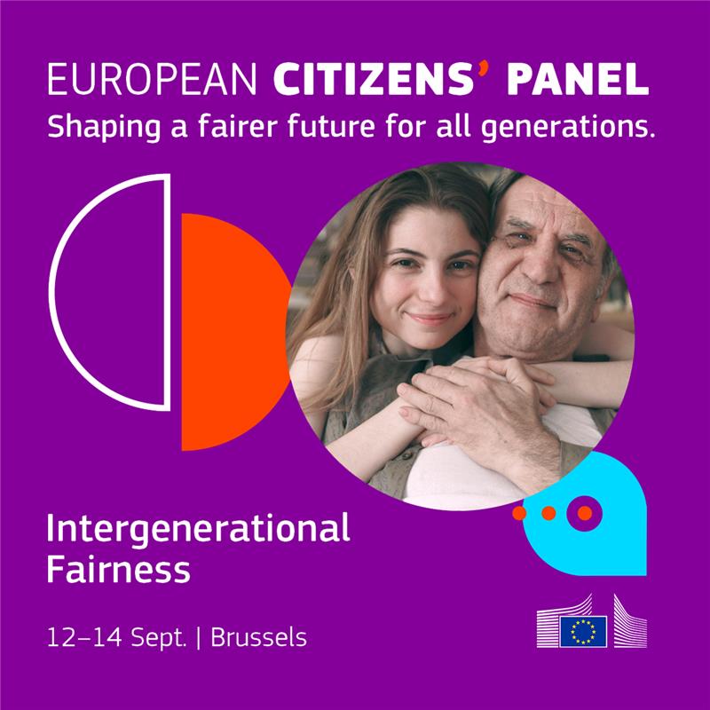 EUErasmusPlus's tweet photo. ✨ What if we could create a fairer future for all generations in the EU, starting today?

​The European Citizens’ Panel returns to debate #IntergenerationalFairness, bringing voices from young and old to help shape EU policies for a fairer tomorrow.

​🔗https://t.co/NKP6wYx8BQ