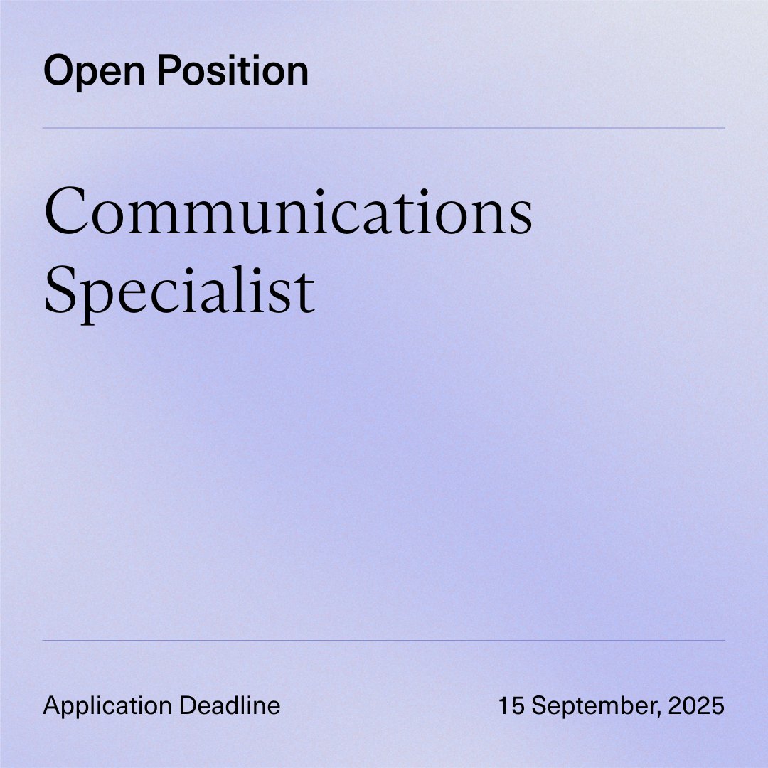 Existential Hope (@hopeexistential) on Twitter photo Do you want to write these posts going forward? We are hiring a Communications Specialist to help grow Existential Hope with creative, engaging content!
Apply by Sep 15: foresight.org/careers/commun… Do you want to write these posts going forward? We are hiring a Communications Specialist to help grow Existential Hope with creative, engaging content!
Apply by Sep 15: foresight.org/careers/commun…