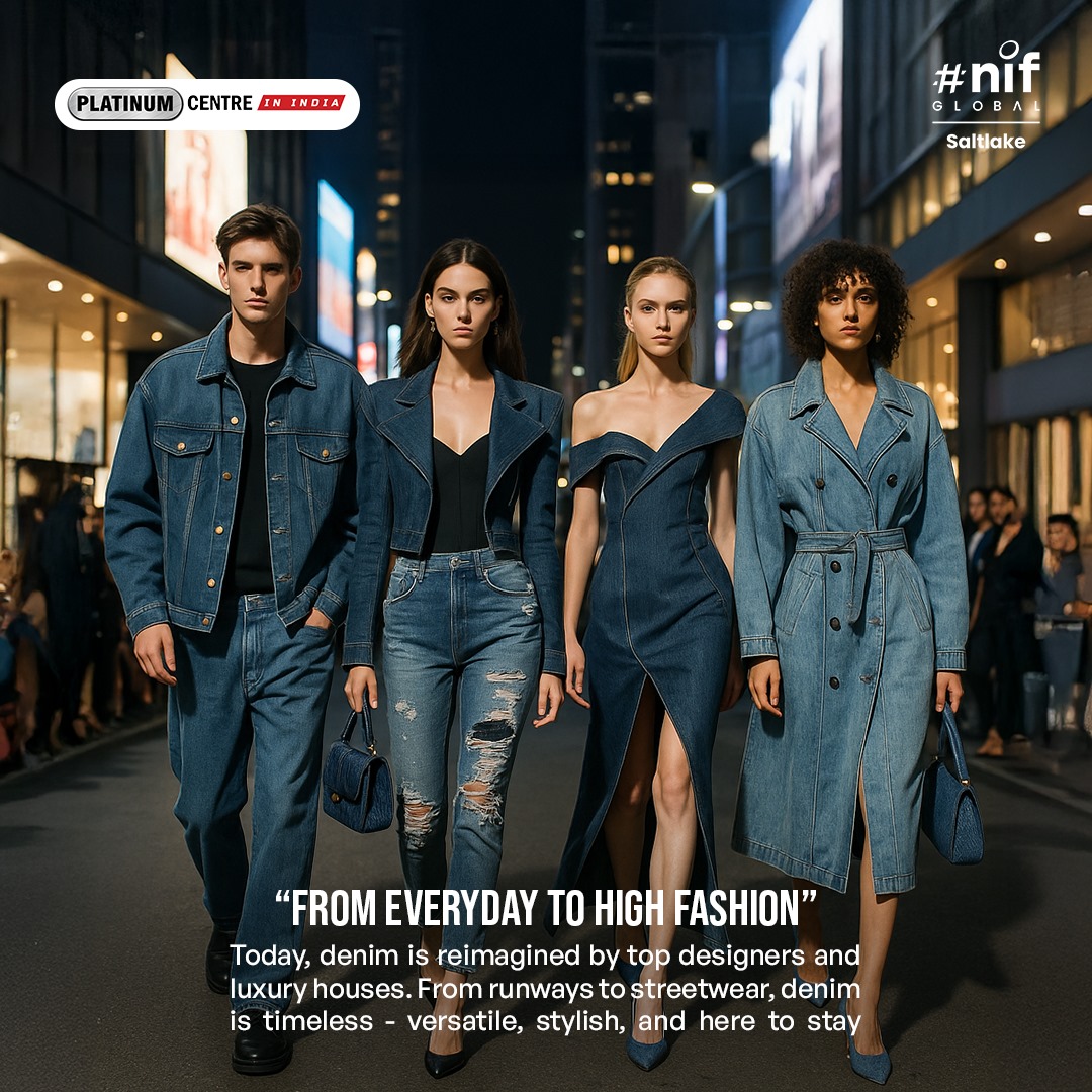 nifkolkata's tweet image. From tough workwear to high-fashion runway, denim has travelled through centuries and cultures.
 Which denim story do you connect with most – workwear, rebellion, or luxury? 
#DenimEvolution #FashionHistory #NIFGlobal #DesignEducation