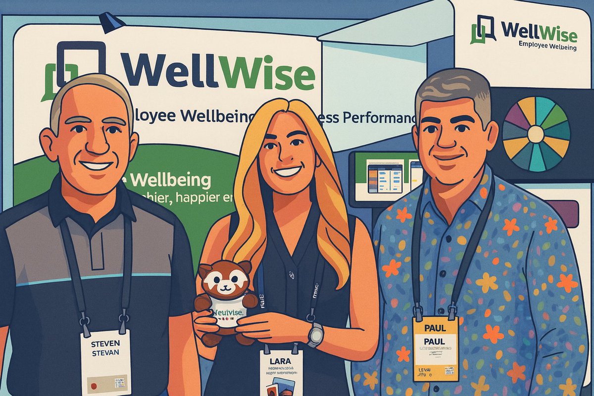 WellWiseUSA's tweet photo. ✨ Culture isn’t built in boardrooms...it’s built through wellbeing. 💚
📍 Visit us at Booth #2814 to see how we’re redefining wellbeing at work.
#HRTech2025 #WellWise #EmployeeWellbeing #HRTech #CompanyCulture #VegasBound https://t.co/E9vm37tqrT