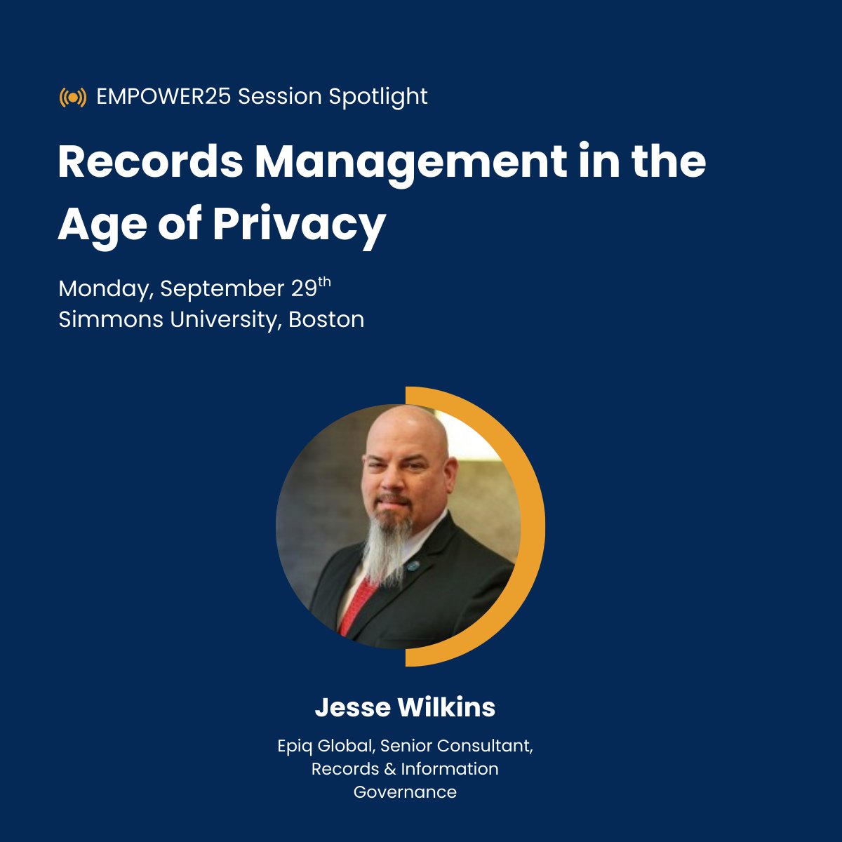 Is your records strategy ready for today’s privacy landscape?

Join us for “Records Management in the Age of Privacy” at Empower25 to learn how to rethink data collection, usage, and retention.

Secure your seat now: armane.org/meetinginfo.ph…

#Empower25 #Privacy #RecordsManagement