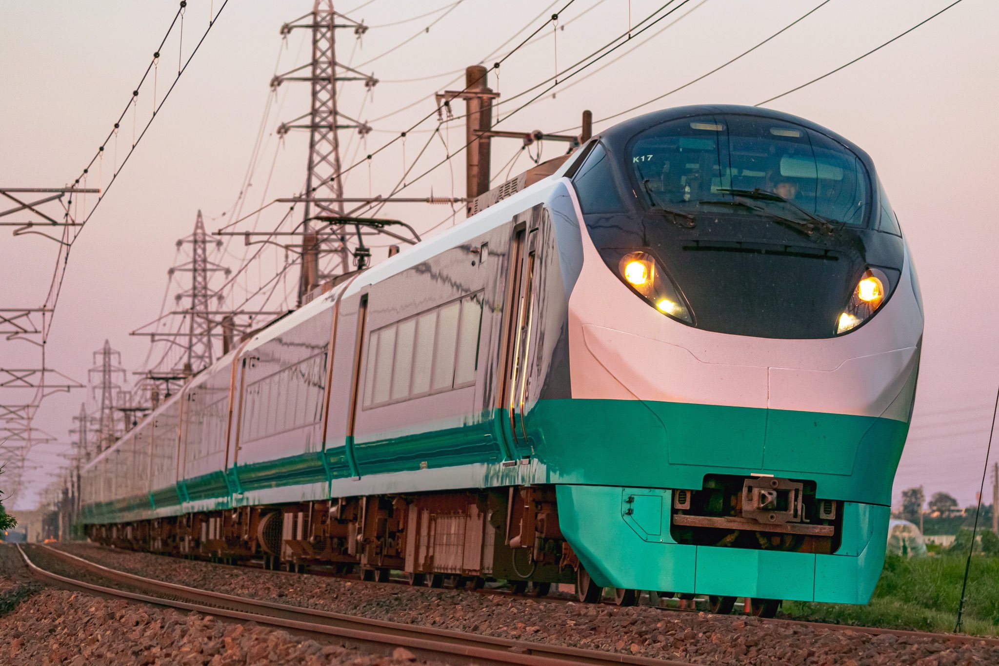 プルーリボン賞受賞　スーパーひたち マーブル ネイビー ライトブルー ラバー 7号 85-069Z
