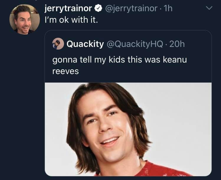 As he should be.