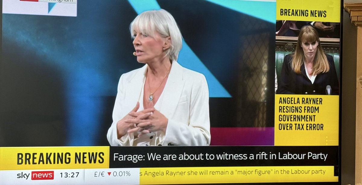 Mad Nad here telling Reform members how the country is broken after supporting and working in the Government who broke it is a prime example of how this country is completely utterly fucked.