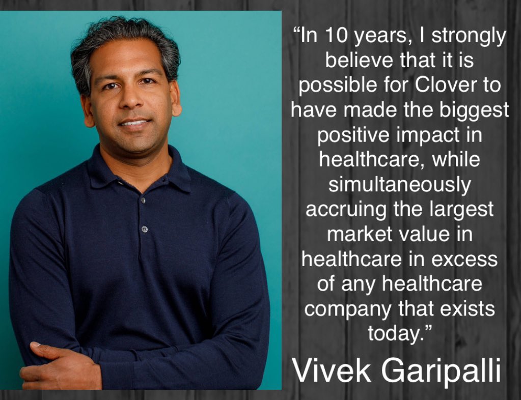 Market_Kap's tweet photo. $CLOV Cliff-notes for those new here: 

-Clover Health debuted publicly in January 2021 through a SPAC merger backed by Chamath Palihapitiya.

-The company got caught in meme stock frenzy but focused on solving U.S. healthcare issues via AI.

-Hindenburg Research issued a short report in 2021 with unproven claims that hurt the stock - but never materialized Hindenburg is out of business and Clover is in a great position

-Early high medical cost ratios over 100% stemmed from heavy AI investments, part of a long-term strategy.

-Clover Assistant AI tool positioned the company for value-based care, ahead of industry shifts 

-Competitors lag by 6-7 years and face over 100 Clover patents in AI healthcare tech.

-Andrew Toy took CEO role in 2022 after selling his firm to Google and leading AI at Google Cloud and Android.

-Toy brings Silicon Valley tech expertise to overhaul traditional insurance models.

-Clover launched Counterpart Health SaaS division to sell AI tools to other providers and payers.

-This shifts Clover from pure insurer to AI platform disrupting healthcare regulations.

-Counterpart Assistant delivers real-time patient data to doctors, flagging risks and recommending care.

-Tool improves diagnoses, prevents issues, and cuts costs through proactive health management.

-Legacy insurers like Humana, Molina, and UnitedHealth struggle with CMS rule changes, rising MCRs, and falling star ratings.

-Clover achieves 4.94/5.0 HEDIS score, 5% star rating bonus, and 5.1% CMS payment hike for 2026.

-MCR dropped to mid-70s while competitors hit high 80s-90s.

-SaaS offers scalable AI that insurers need urgently amid regulatory pressures.

-Clover operates Medicare Advantage arm for growth and Counterpart for AI sales.

-Both divisions use predictive care for better outcomes and lower costs.

-Studies show Clover AI boosts diabetes diagnosis by 16.7% vs. 8.7%, cuts CHF hospitalizations by 18%, and improves medication adherence by 4.8%.

-AI flywheel saves 7% on MCR by year 2, 15% by year 3, improving with more data.

-Industry shift from fee-for-service to value-based care hits legacy models hard.

-CMS V28 coding phases in fully by 2026, worsening issues for outdated insurers.

-Clover’s AI prevents complications, boosts scores, and enables higher CMS payouts.

-Insurers face choice: build similar tech costing billions or partner with Clover.

-Using 2024 data, Counterpart could save UnitedHealth $36B, Humana $13B, Molina $4.5B, Elevance $20B annually at 15% savings.

-Subdomain scans show Humana, United Health and Molina links on Counterpart site, hinting at advanced partnerships. Saas deals in the works?

-Humana’s June 2025 investor meeting outlined outsourcing and tech leverage starting 2026, aligning with Counterpart timelines.

-UNH and Molina subdomain appears alongside announced partners like Duke and Iowa Clinic.

-Medicare Advantage growth projects 10.1% revenue per member uplift in 2026 from CMS and stars.

-Assuming 15-20% membership growth, EBITDA could reach $100-200M in 2026 from insurance alone.

-By 2028, insurance EBITDA might hit $400-500M, valuing that segment at $6-7.5B at 15x multiple.

-SaaS hypotheticals for Humana alone: 
     Bear: Bear case $713M profit by 2028, valuing $14-21B at 20-30x.
     Bull: Bull case $4B profit, valuing $80-120B.

-Q2 2025 earnings showed 32% membership growth to 106,323 and 34% revenue to $478M. 

-Adjusted EBITDA positive, with full-year revenue guidance $1.85-1.9B.

-Current market cap stands at $1.37B, undervaluing AI potential in $4T healthcare market. 

-Tech and healthcare investors overlook Clover’s hybrid model, setting up for re-rating.

-CMS boosts 2026 reimbursements 5.1%, plus Clover’s 5% star bonus, enabling profits even without growth.

-SaaS expansion targets tens of billions in Medicare Advantage, hundreds in broader healthcare.

-Co-founder Vivek Garipalli predicts Clover as top healthcare impact and value creator in a decade.

@CloverHealth