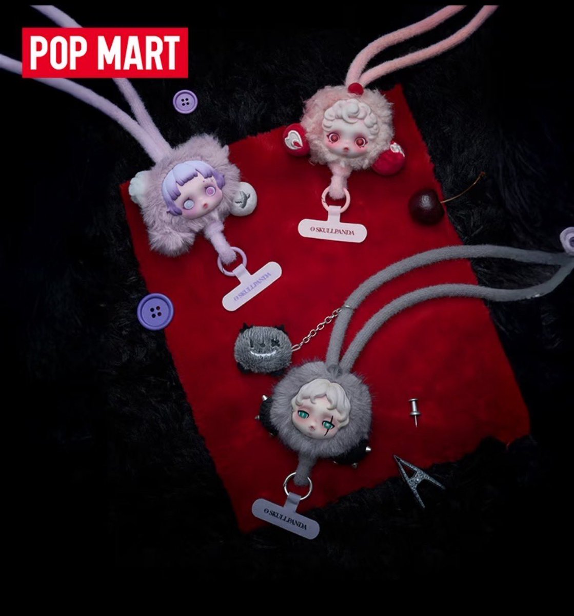 スカルパンダのスマホストラップは絶対欲しい！！