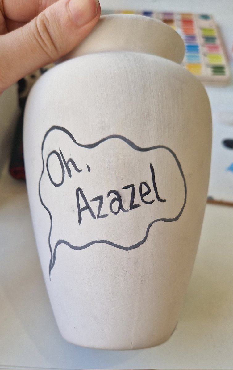Cal_120's tweet photo. Painted some pottery today 🩵 https://t.co/U1qVhQ6sze