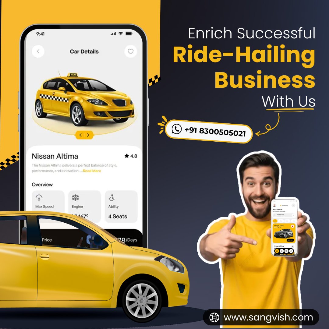 SangVishTech's tweet image. Launch your own ride-hailing business in no time with our Taxi Booking Script! Ready-made, customizable & scalable.
Visit: sangvish.com/lyft-clone/
#lyftclone #lyftclonescript #taxibookingscript #sangvish #business #startup
