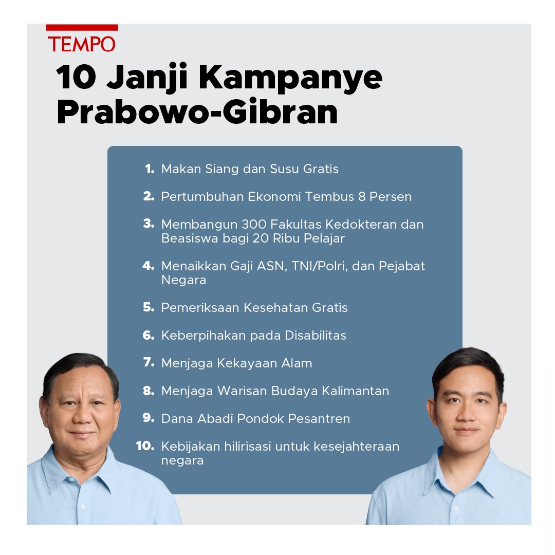 bisa tidak yaa" sampai 2026 ini mr presiden merealisasikan janji-janji tsb..?