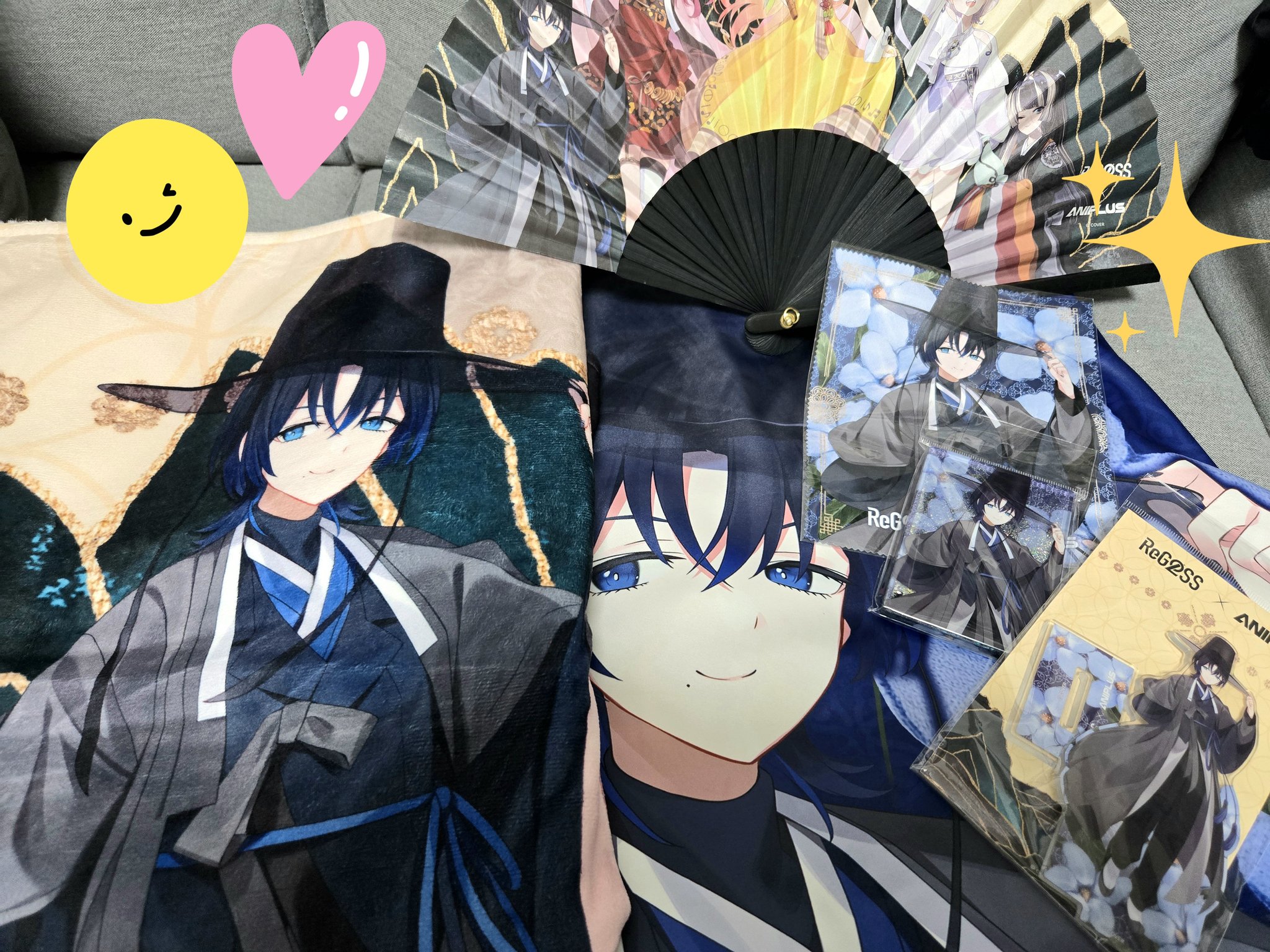 ReGLOSS X ANIPLUS】韓国 火威青 法被 はっぴ 火威青 韓国コラボカフェ