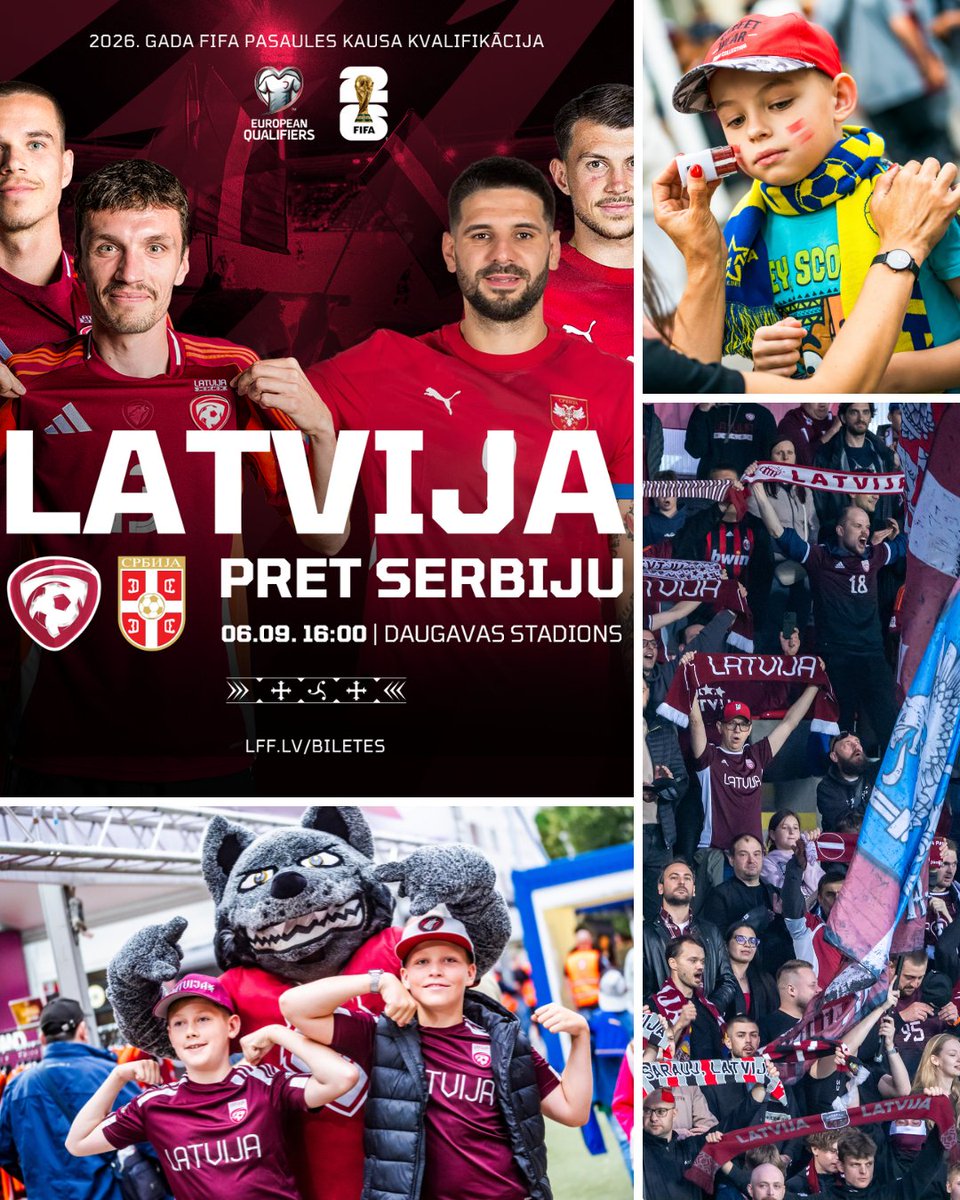 ‼️Tiekamies BTA Daugavas stadionā un izbaudām lielo futbolu! Ieeja stadionā jau no 14:30. Gaidīsim laicīgi, lai izvairītos no rindām un pagūtu visu svarīgāko!

🙌 Fanu gājiens no "Alus Rūme Trofeja" īsi pirms 15:00.
🐺 Fanu zonā atrodi Vilku, uzņem kopbildi un publicē sociālajos